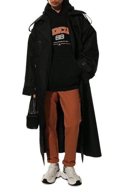 Хлопковые брюки BRUNELLO CUCINELLI оранжевого цвета по цене 85900 руб., арт. MH827SA399, фото 2 Хлопковые брюки BRUNELLO CUCINELLI, арт. MH827SA399, фото 2