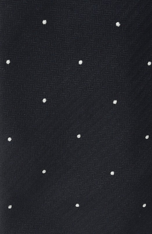 Шелковый галстук Brioni O61D00-PC453 Чёрный  O61D00-PC453 Фото 4