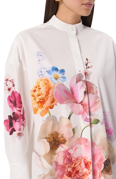 Хлопковая рубашка YANINA, арт. T-2974A, фото 5