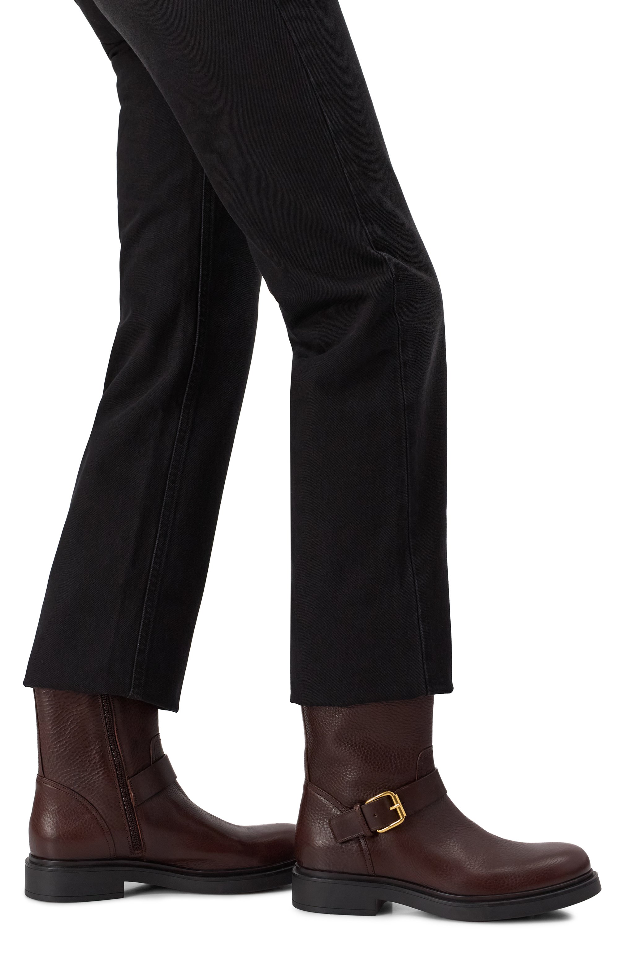 Кожаные ботинки loren bikers AGL, арт. D786501PG/GAUCH, фото 3