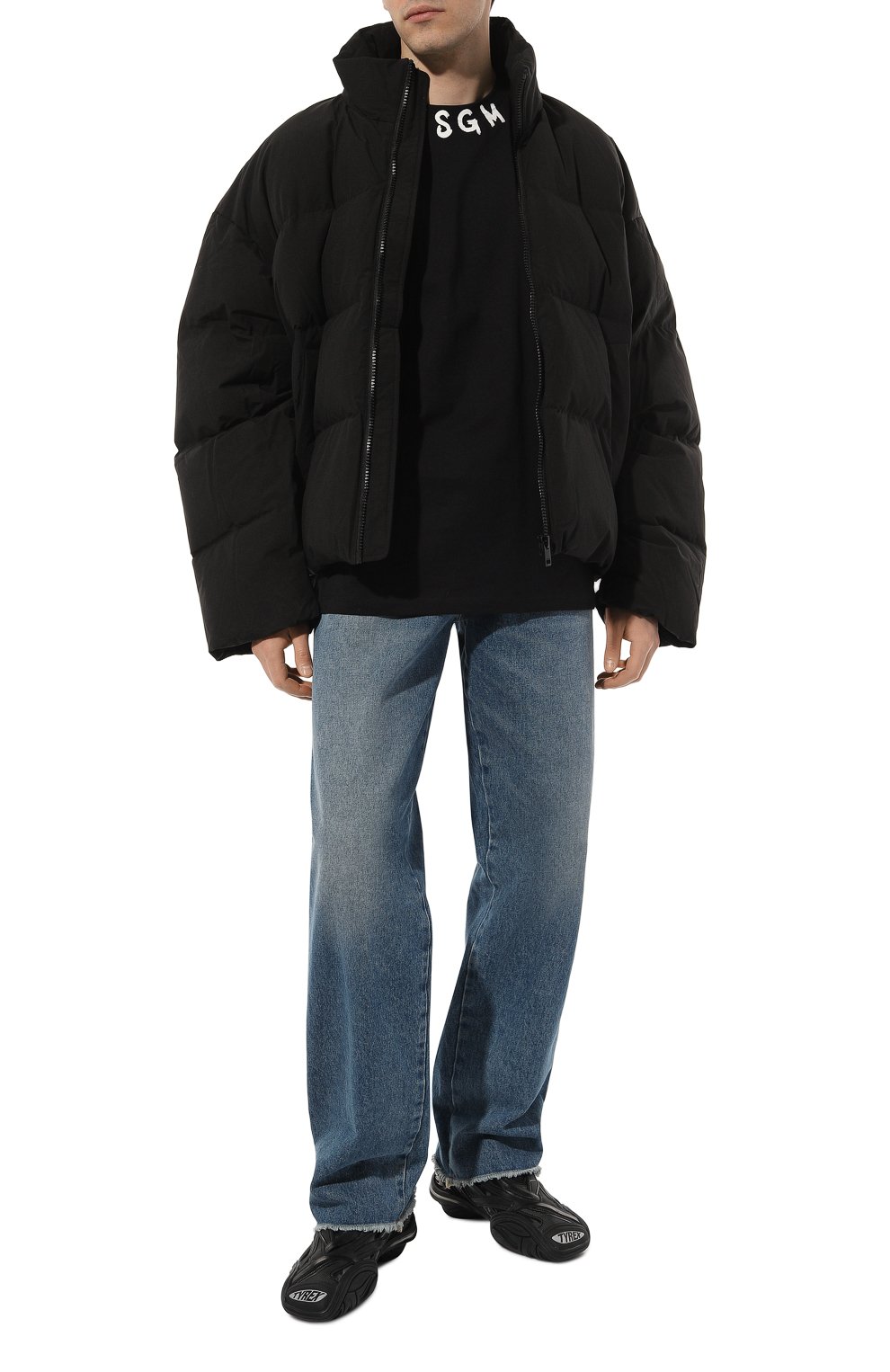 Хлопковая футболка MSGM, арт. 3640MM118/247002, фото 2