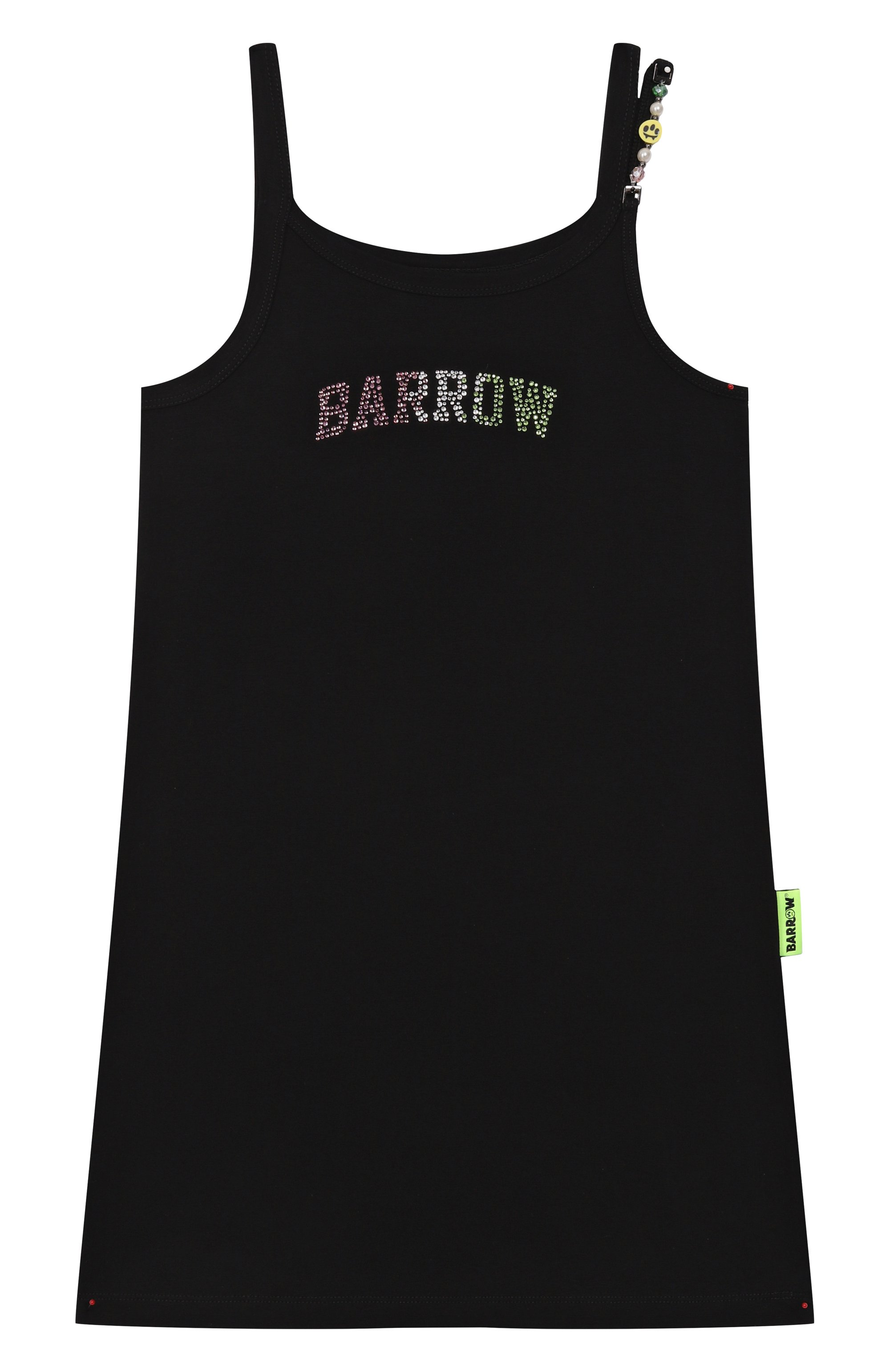 Хлопковое платье BARROW черного цвета по цене 9950 руб., арт. S5BKJGDR110, фото 1 Хлопковое платье BARROW, арт. S5BKJGDR110, фото 1