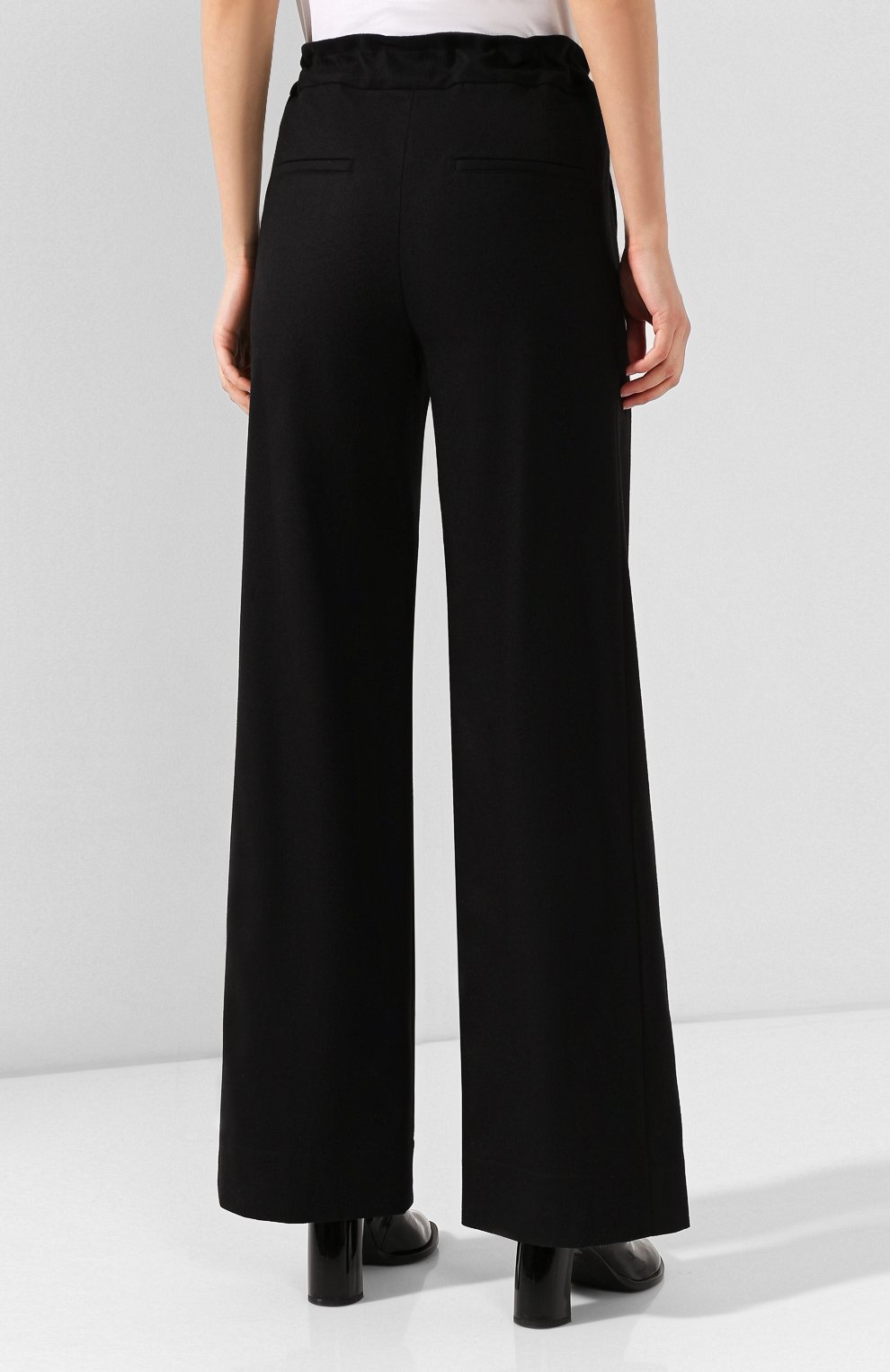 Шерстяные брюки ANN DEMEULEMEESTER, арт. 1902-1418-P-175-099, фото 4