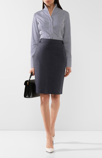 Шерстяная юбка BOSS, арт. 50414815, фото 2