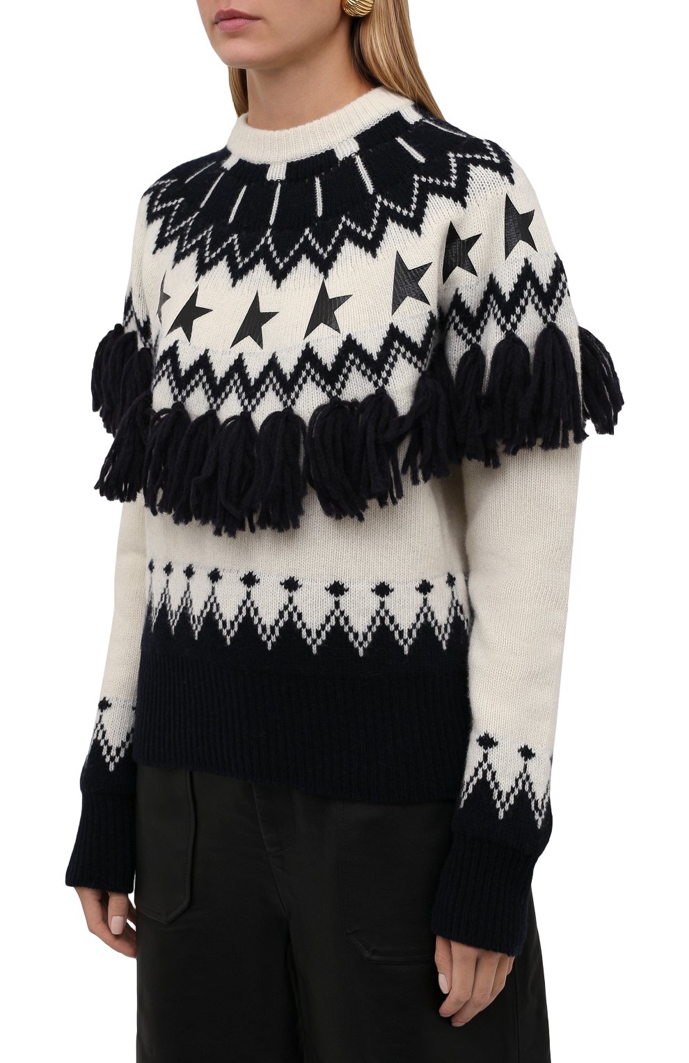 Шерстяной свитер GOLDEN GOOSE DELUXE BRAND, арт. GWP00962.P000225, фото 3