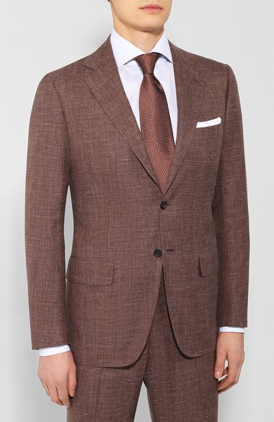 Костюм из смеси кашемира и шелка KITON, арт. UA81K06S20, фото 2