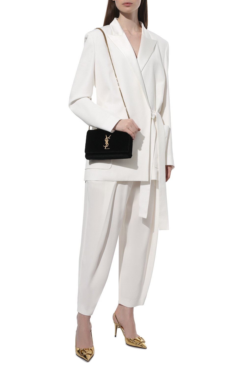 Сумка kate small  из меха норки SAINT LAURENT, арт. 469390/LWR0W, фото 3