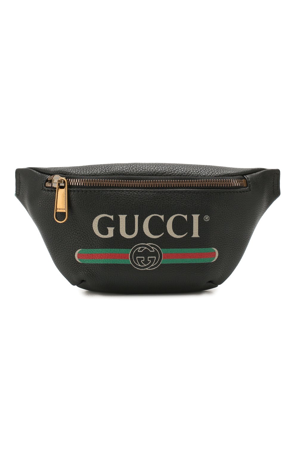 Кожаная поясная сумка gucci print small GUCCI, арт. 527792/0GCCT, фото 1