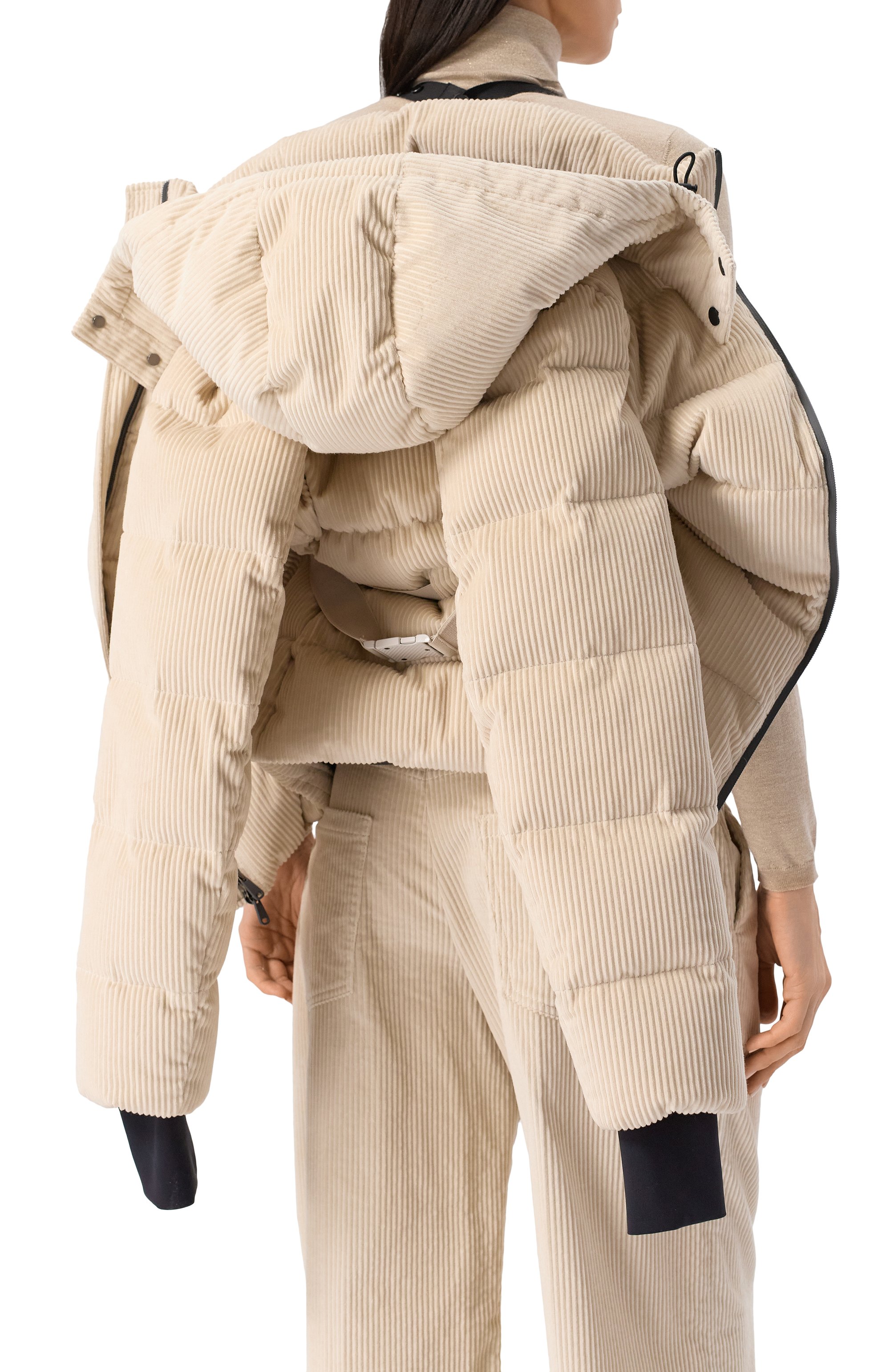 Вельветовый пуховик BRUNELLO CUCINELLI, арт. MM1807907, фото 9