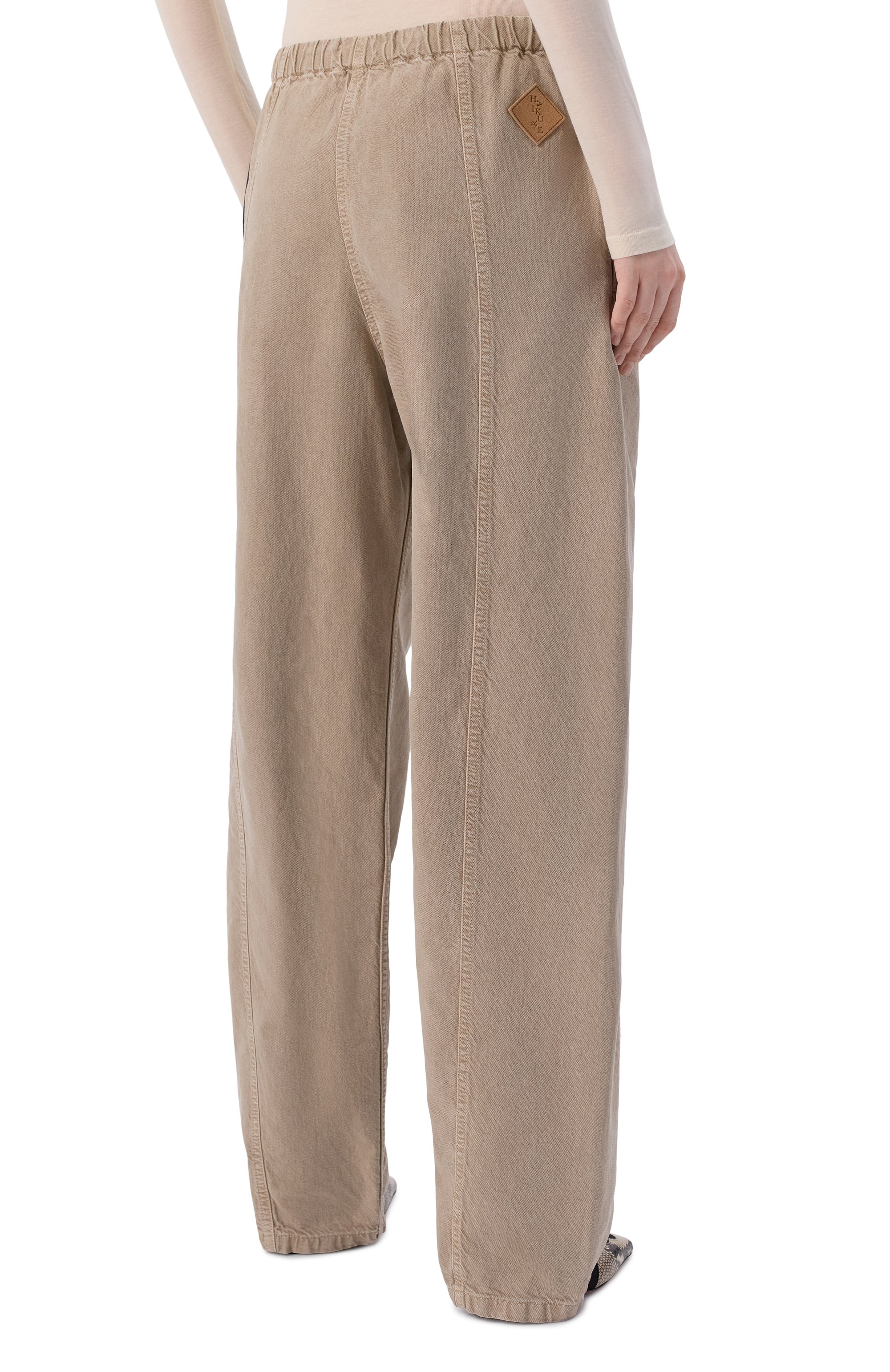 Джинсы HAIKURE бежевого цвета по цене 45950 руб., арт. HEW03361GF146PP/ANGEL TWILL 45, фото 4 Джинсы HAIKURE, арт. HEW03361GF146PP/ANGEL TWILL 45, фото 4