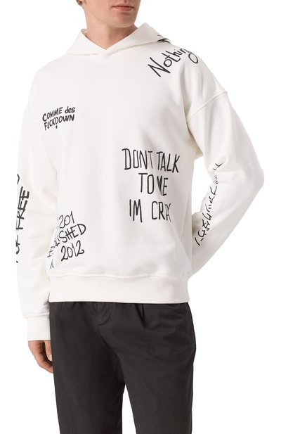 Хлопковое худи COMME DES FUCKDOWN, арт. CFABM01550, фото 3