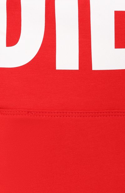 Хлопковые шорты DIESEL красного цвета по цене 5995 руб., арт. J02675/KYA0L, фото 3 Хлопковые шорты DIESEL, арт. J02675/KYA0L, фото 3