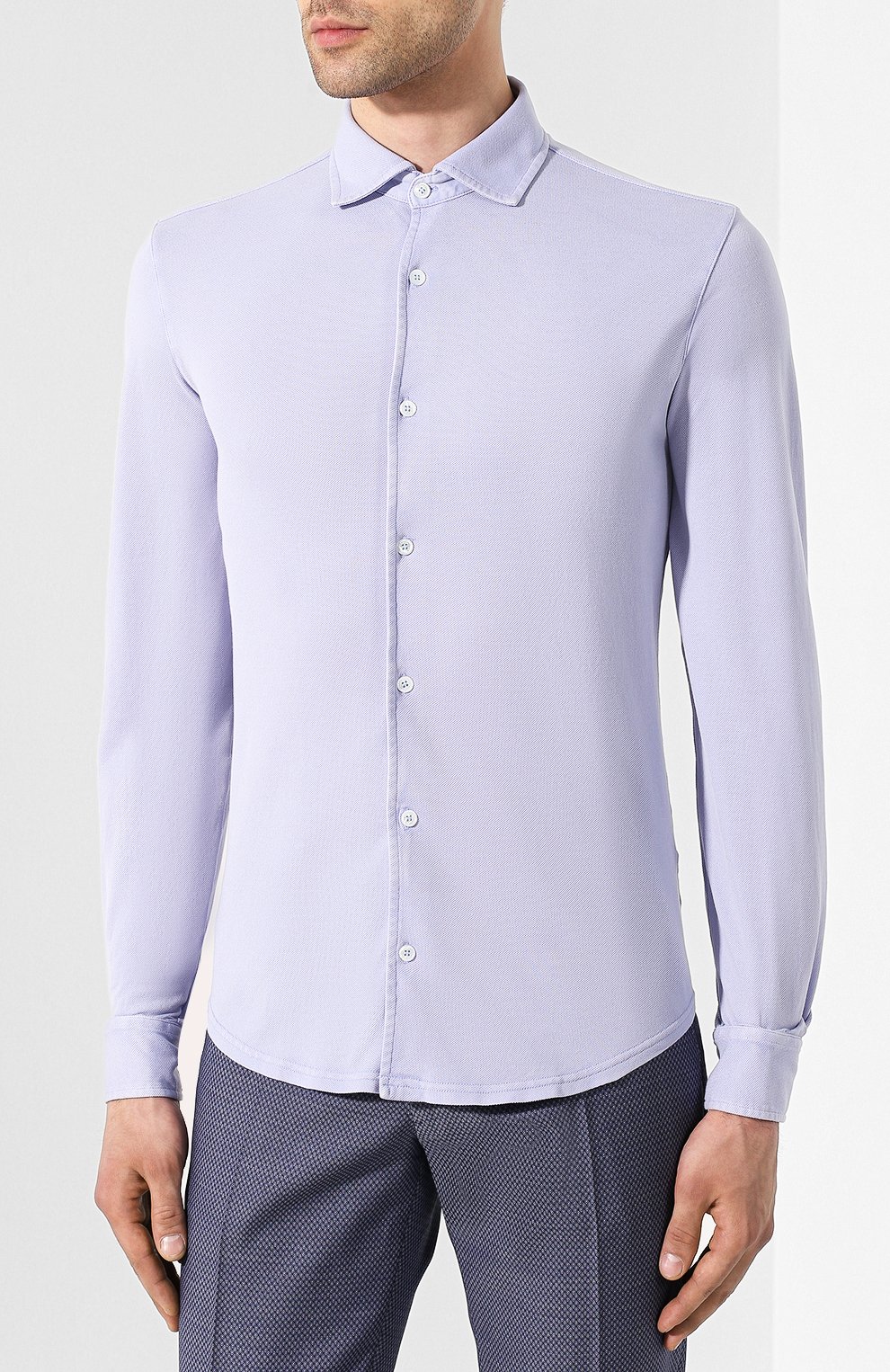 Хлопковая рубашка FEDELI, арт. 2UEF0101, фото 3