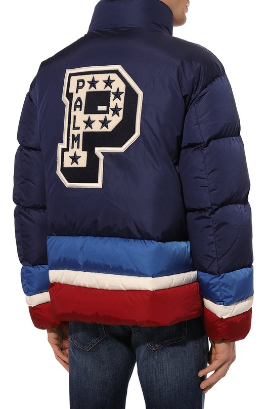 Пуховик 8 Moncler Palm Angels Moncler Genius 1A000-09-M2581 Синий  1A000-09-M2581 Фото 4