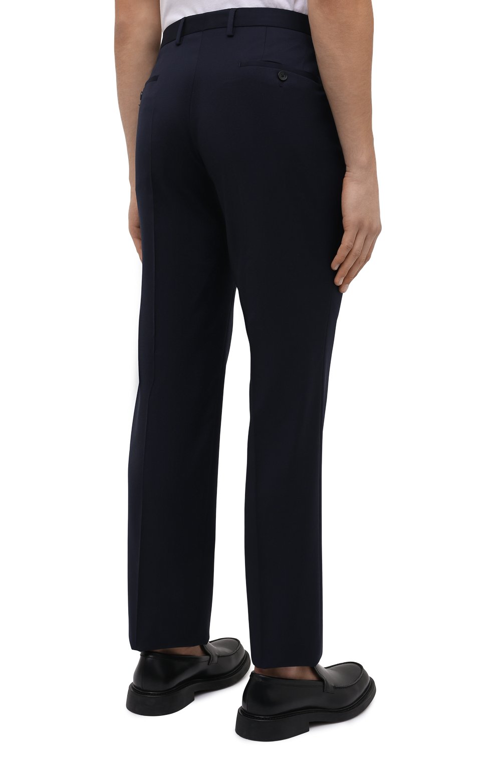 Шерстяные брюки BOSS, арт. 50409254, фото 4