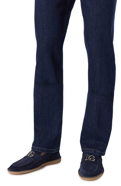 Замшевые лоферы new florio DOLCE & GABBANA, арт. A50601/AS707, фото 3