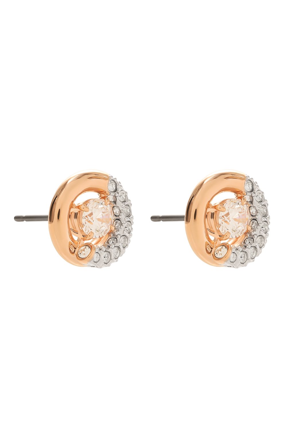 Серьги dextera SWAROVSKI золотого цвета по цене 18300 руб., арт. 5692258, фото 3 Серьги dextera SWAROVSKI, арт. 5692258, фото 3