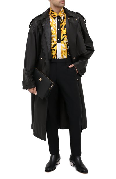 Кожаный клатч VERSACE, арт. DP87631/DG0VV, фото 2