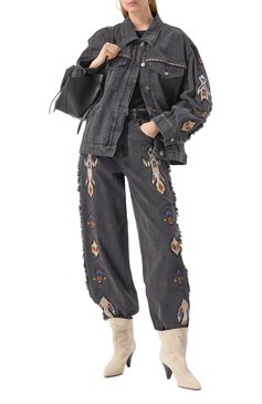 Замшевые ботильоны loline 75 ISABEL MARANT, арт. 25PB00196FA/C1A09S, фото 2
