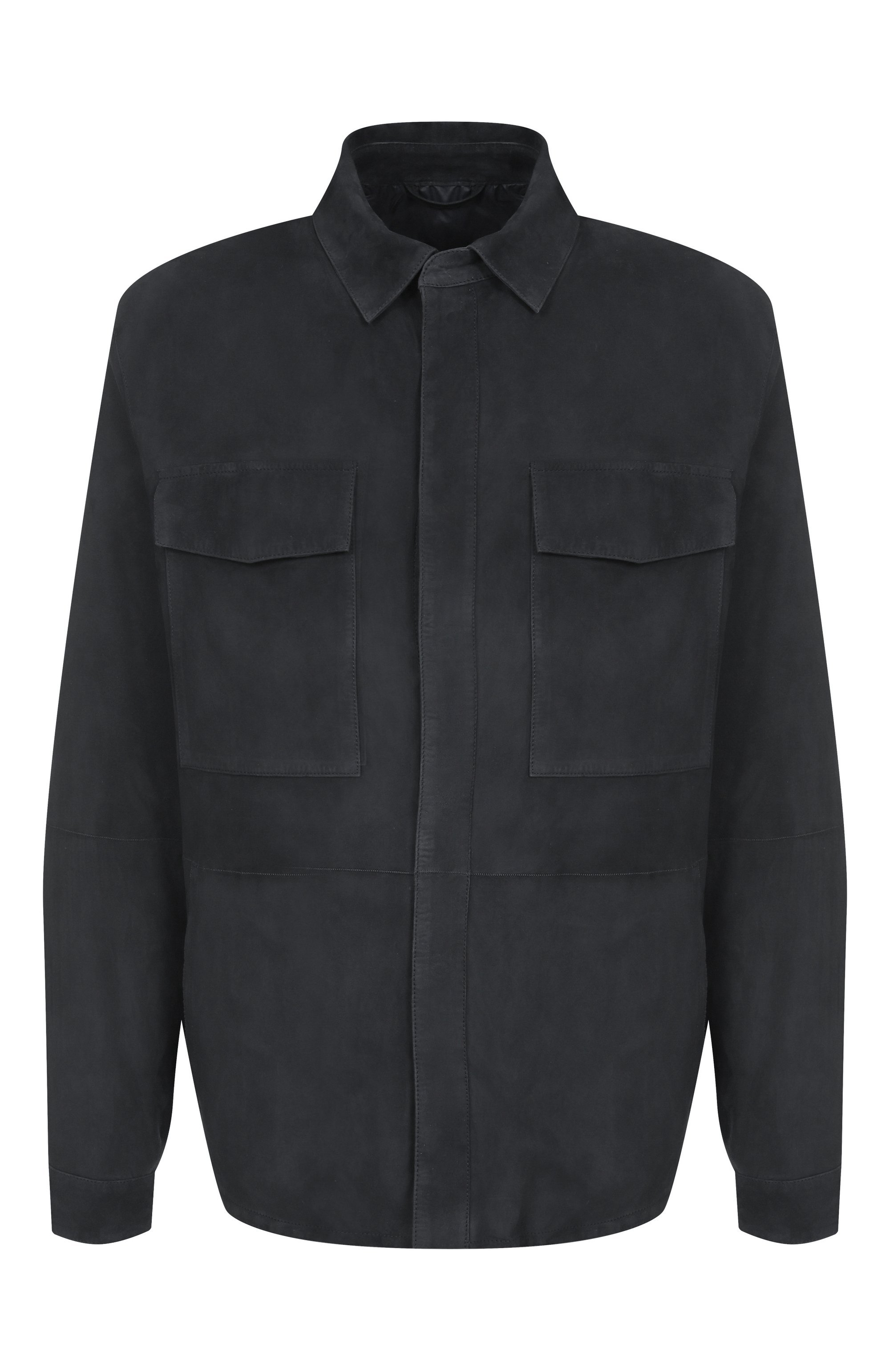 Замшевая куртка-рубашка CORNELIANI, арт. 26L5N1-2620101, фото 1