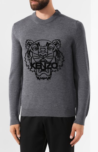 Шерстяной джемпер KENZO, арт. F965PU2133XB, фото 3