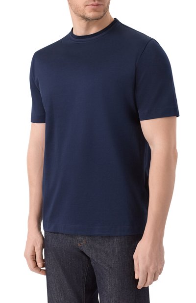 Хлопковая футболка CANALI, арт. T0922/MJ00002, фото 3