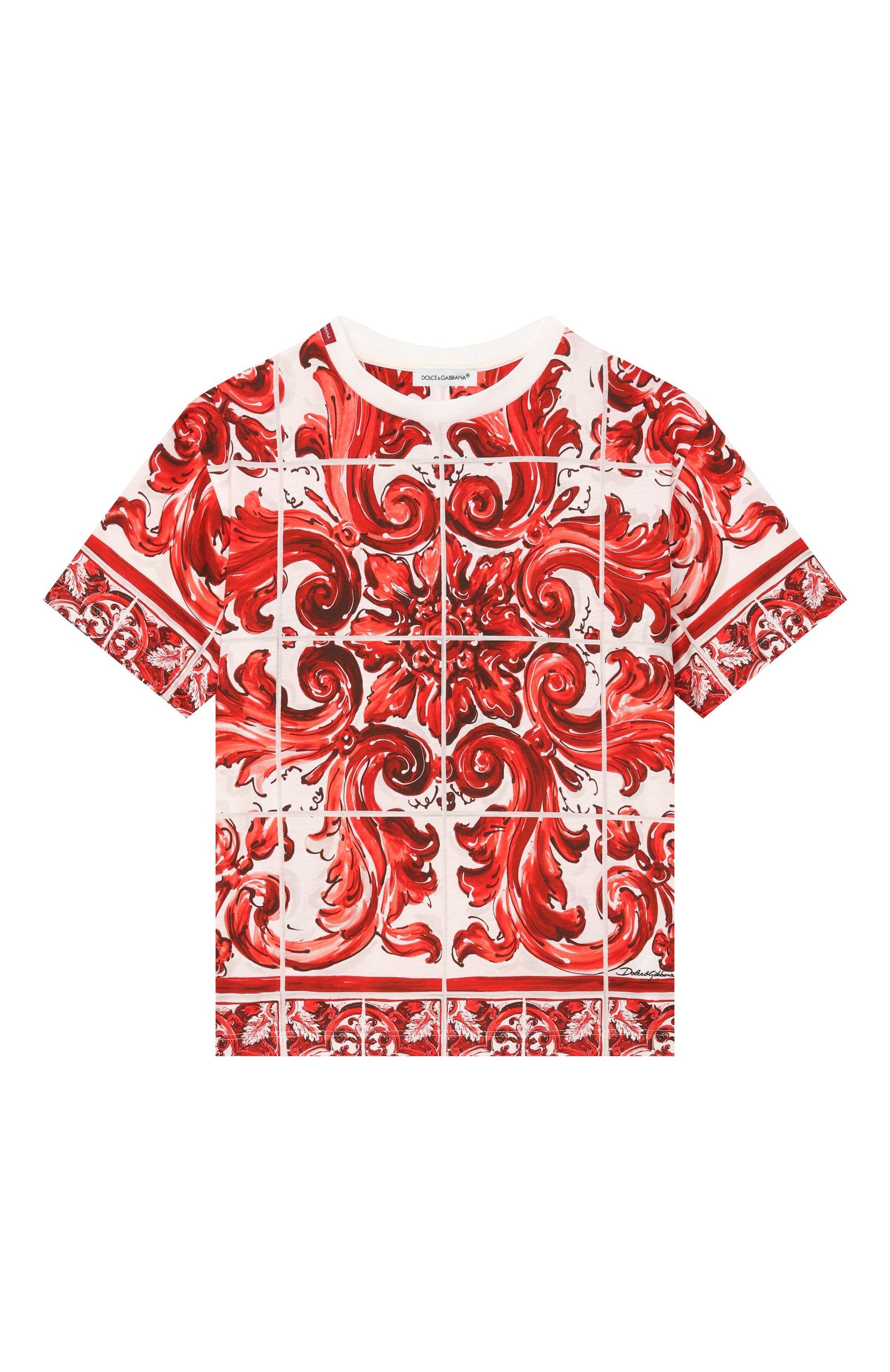 Хлопковая футболка DOLCE & GABBANA, арт. L4JTHV/II7KX_001, фото 1