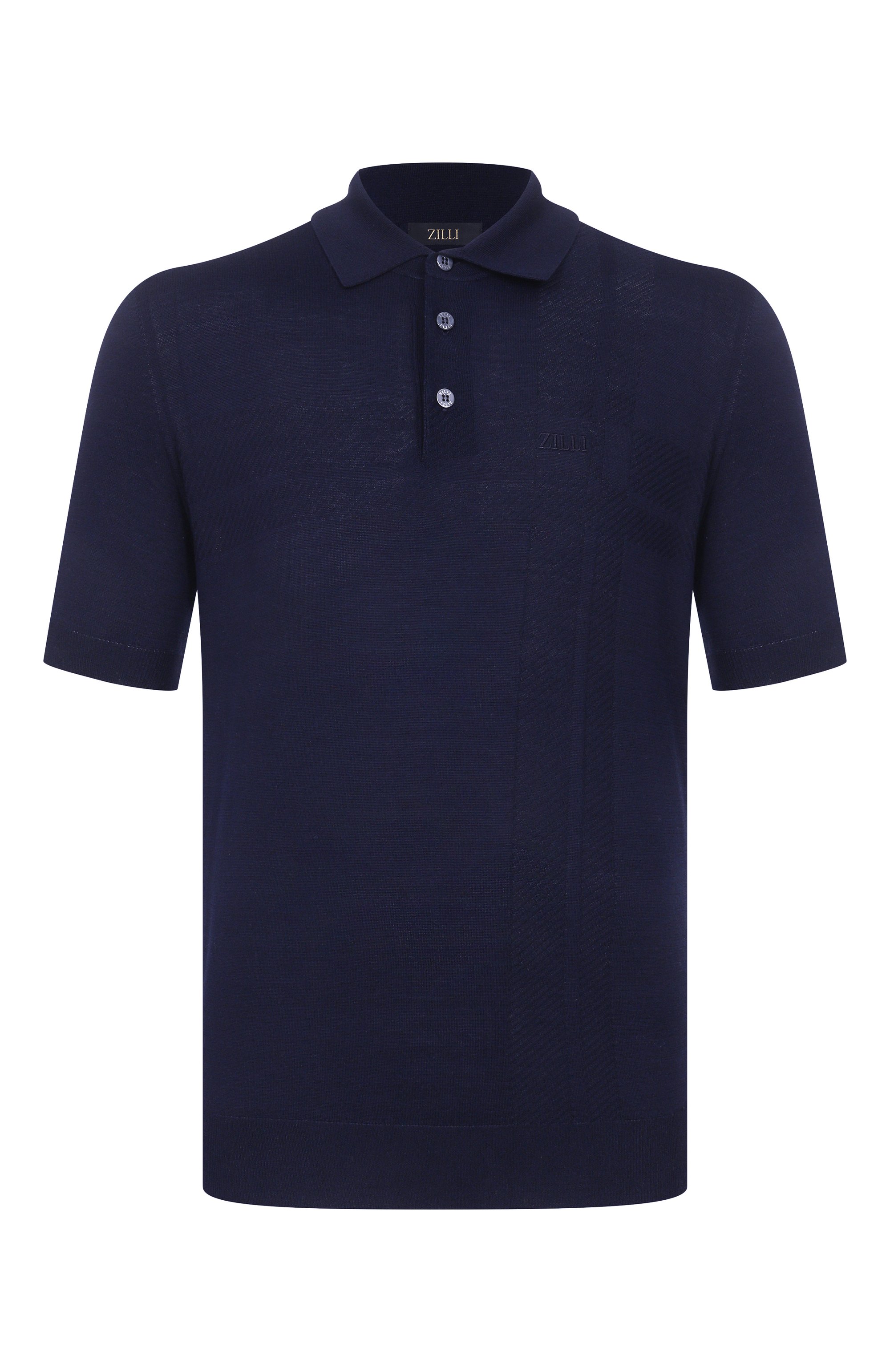 Поло из хлопка и шелка ZILLI, арт. KBP002M0107VR0V00, фото 1