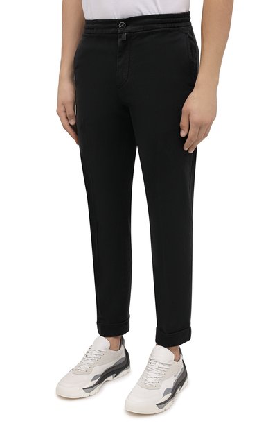 Брюки KITON черного цвета по цене 89950 руб., арт. UFPLACJ0344A, фото 3 Брюки KITON, арт. UFPLACJ0344A, фото 3