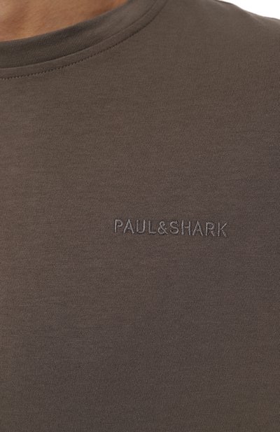 Хлопковая футболка PAUL&SHARK, арт. 14311616, фото 5
