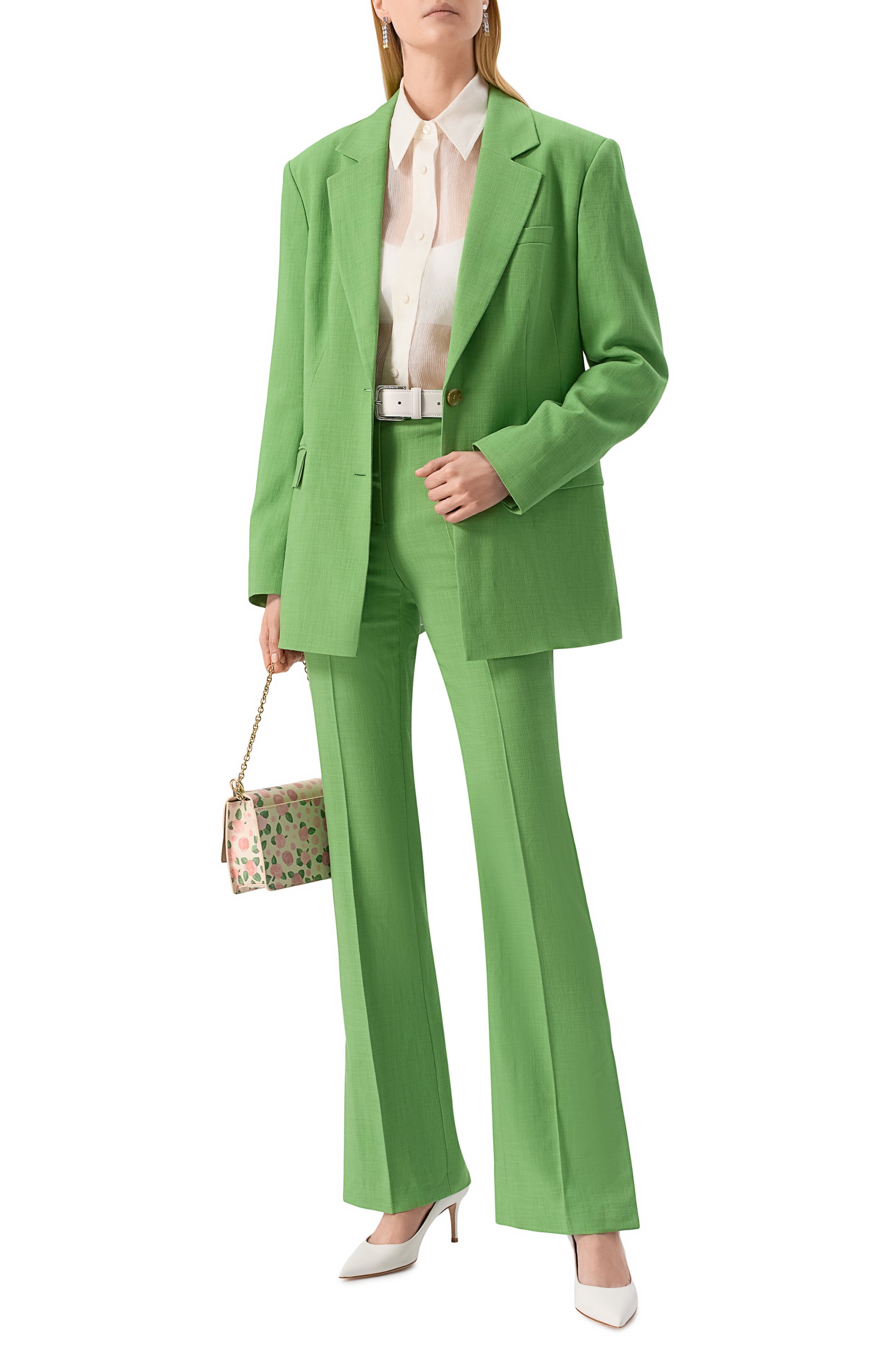 Рубашка изо льна и шелка BOSS, арт. 50540035, фото 2