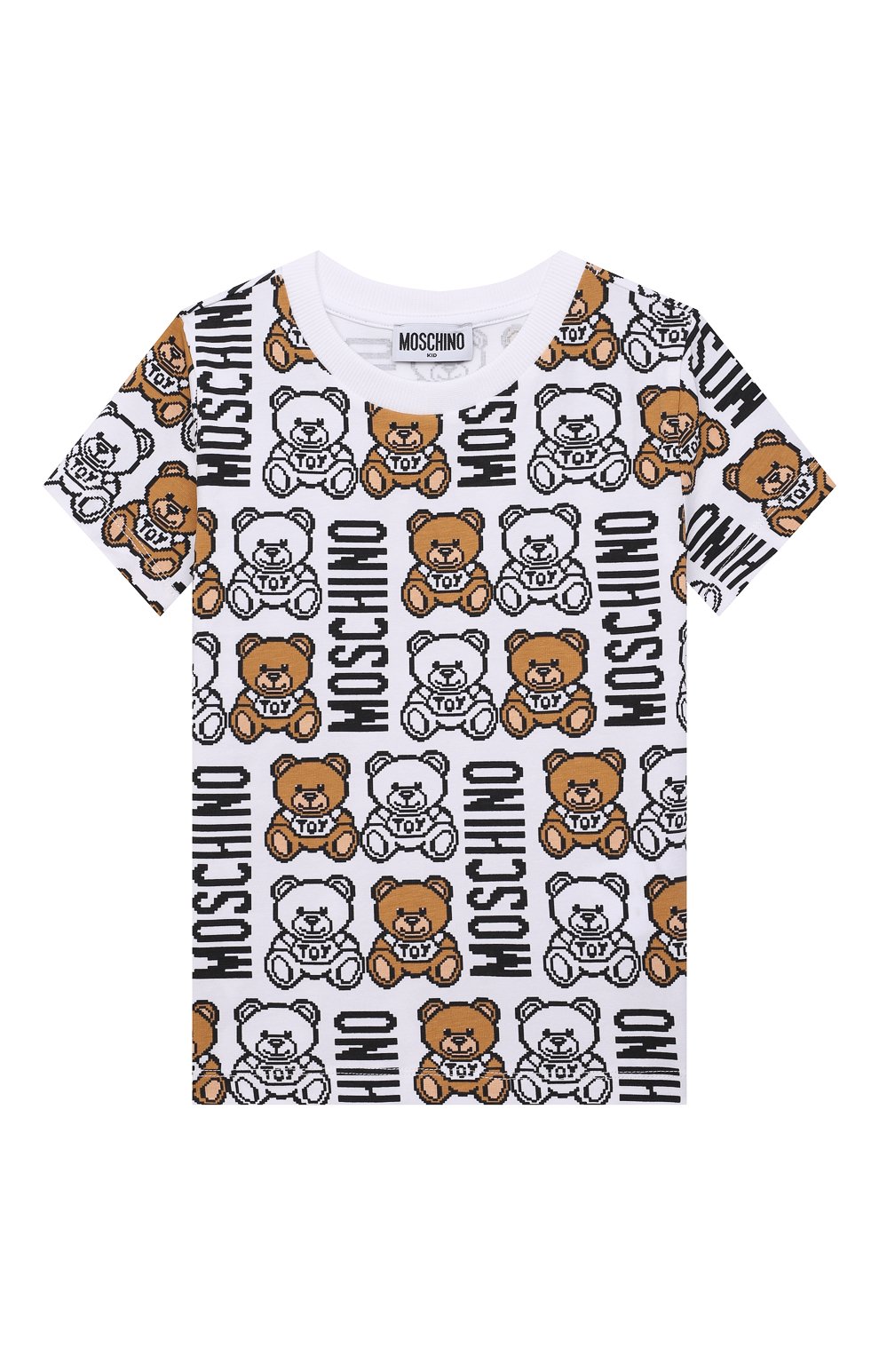 Хлопковая футболка MOSCHINO, арт. HUM03P/LBB89/4A-8A, фото 1