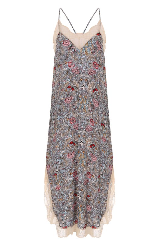 Платье из вискозы Zadig and Voltaire WWDR02567 Голубой WWDR02567