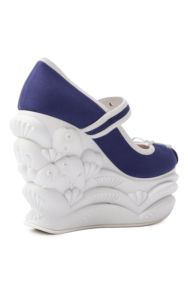 Текстильные туфли MIU MIU, арт. 5IZ024-3R0D-F0589-D130, фото 3