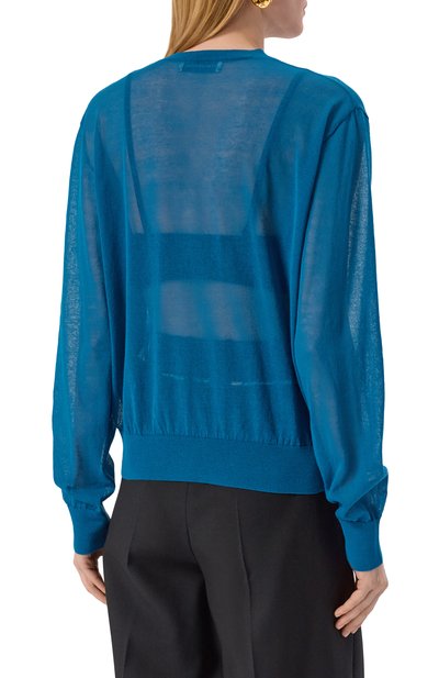 Хлопковый пуловер DRIES VAN NOTEN, арт. 251-011222-1712, фото 4