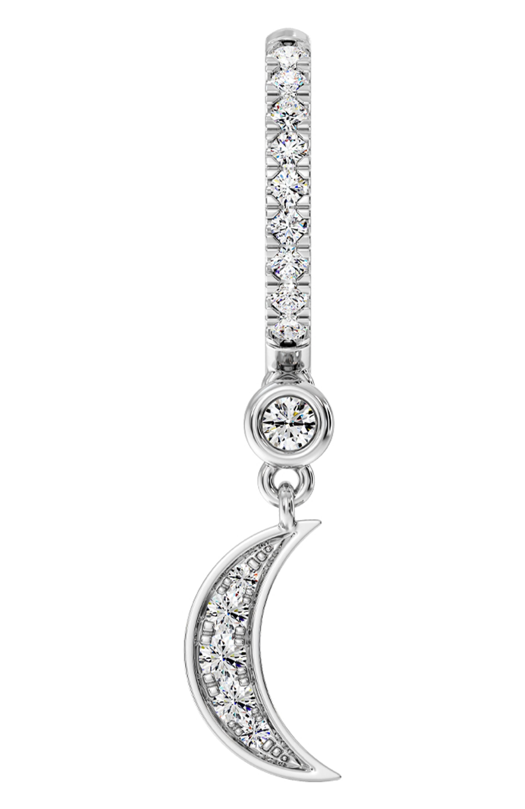 Серьга SERENDIPITY бесцветного цвета по цене 126500 руб., арт. EJE0038W, фото 2 Серьга SERENDIPITY, арт. EJE0038W, фото 2