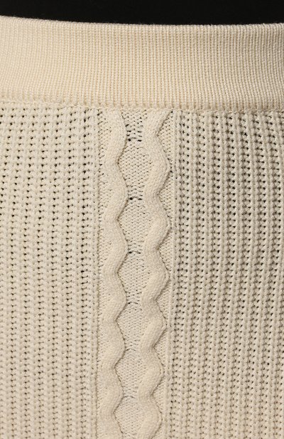 Юбка PATRIZIA PEPE кремового цвета по цене 21190 руб., арт. 8G0281_K037, фото 5 Юбка PATRIZIA PEPE, арт. 8G0281_K037, фото 5