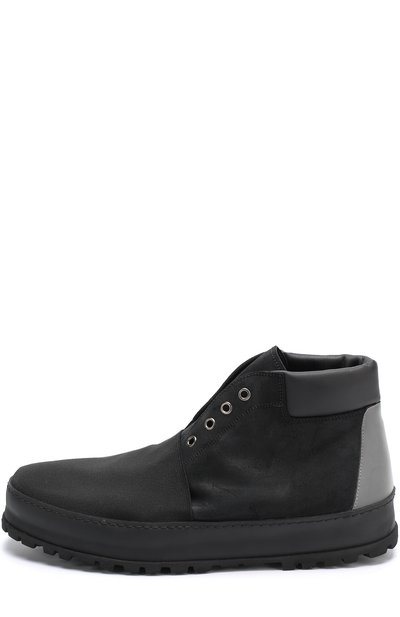 Кожаные ботинки без шнуровки с текстильной отделкой PREMIATA, арт. 31163C/ANDER/31163, фото 3