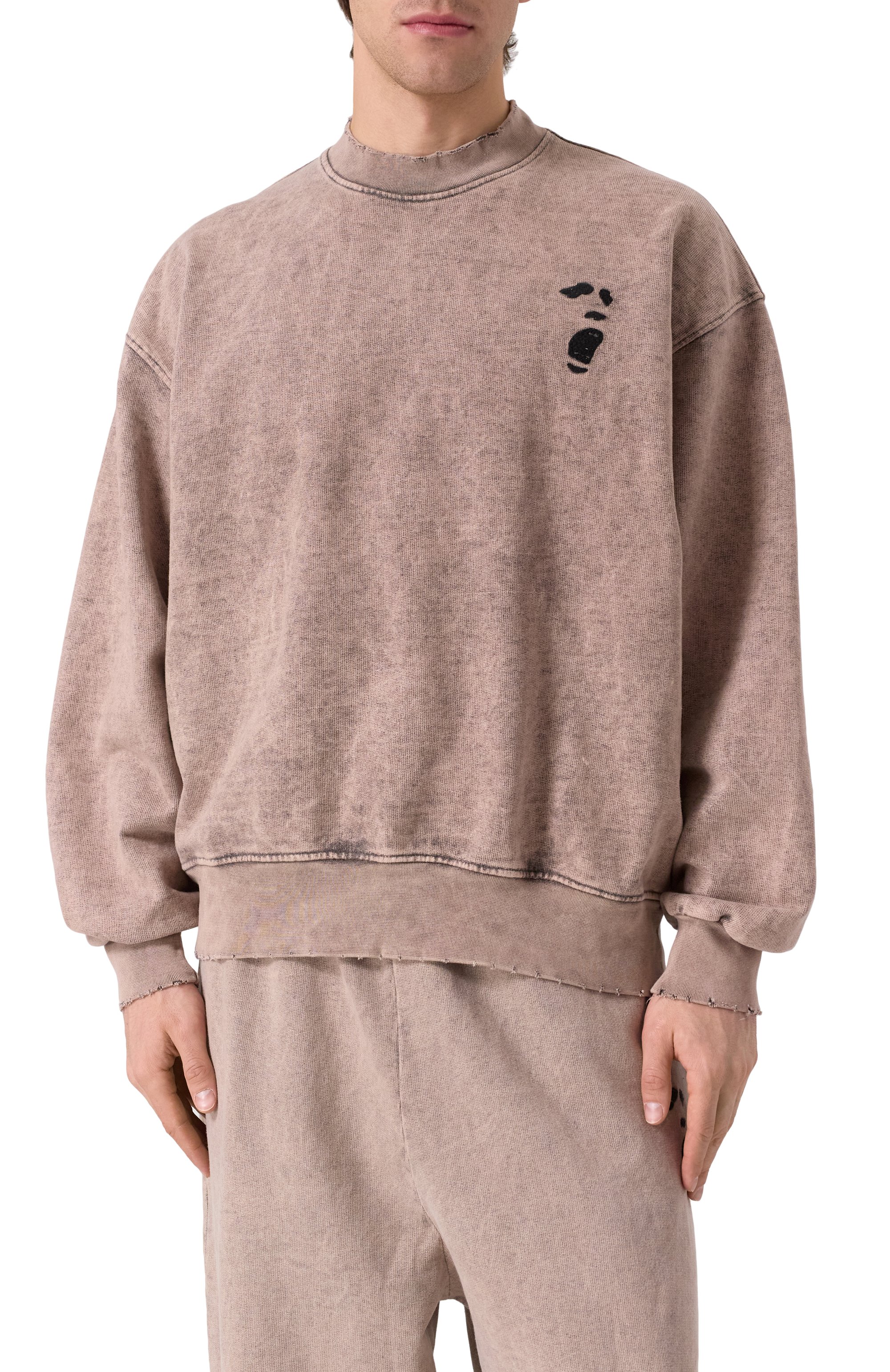 Хлопковый свитшот AN OTHER DATE, арт. S25MA0DSW176, фото 3