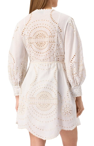 Платье из хлопка и льна CHARO RUIZ IBIZA, арт. 254605, фото 4