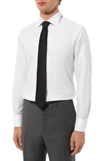 Хлопковая сорочка ZEGNA, арт. 701502A7/9MS0JI, фото 3