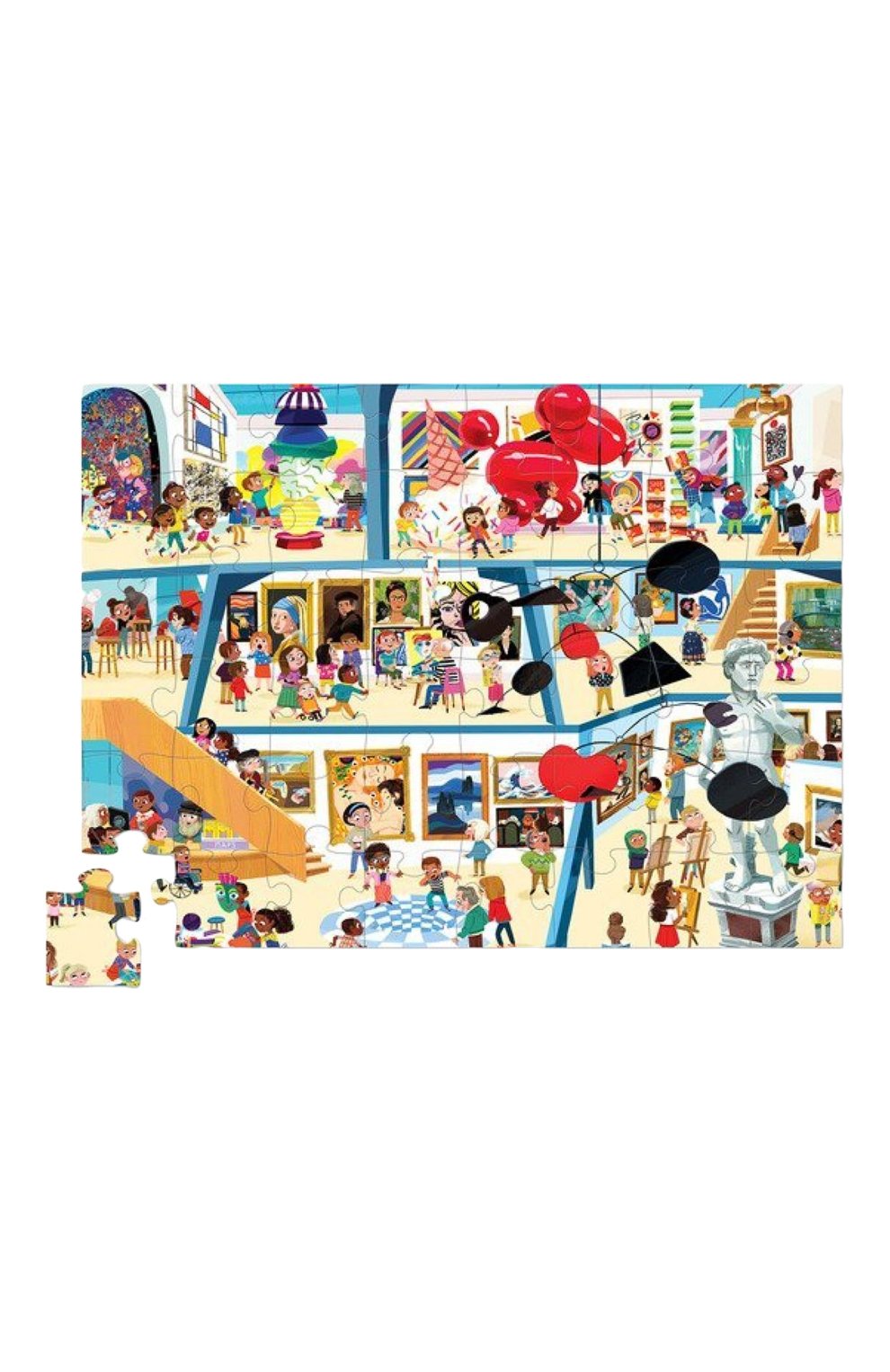 Пазл музей искусств 48 деталей CROCODILE CREEK, арт. 4063-5, фото 1