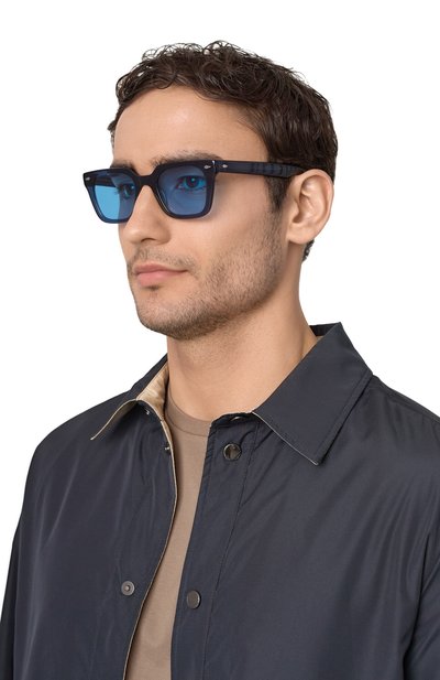 Солнцезащитные очки MOSCOT, арт. GR0BER SUN NAVY/CELEBRITY BLUE, фото 2
