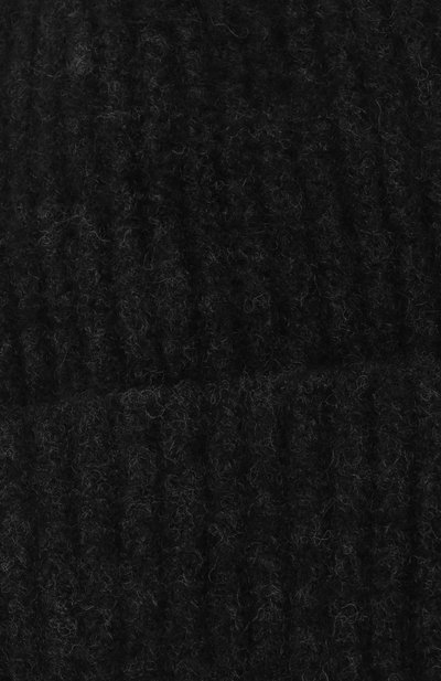 Шерстяная шапка ISABEL BENENATO темно-серого цвета по цене 15250 руб., арт. UK17F21, фото 3 Шерстяная шапка ISABEL BENENATO, арт. UK17F21, фото 3