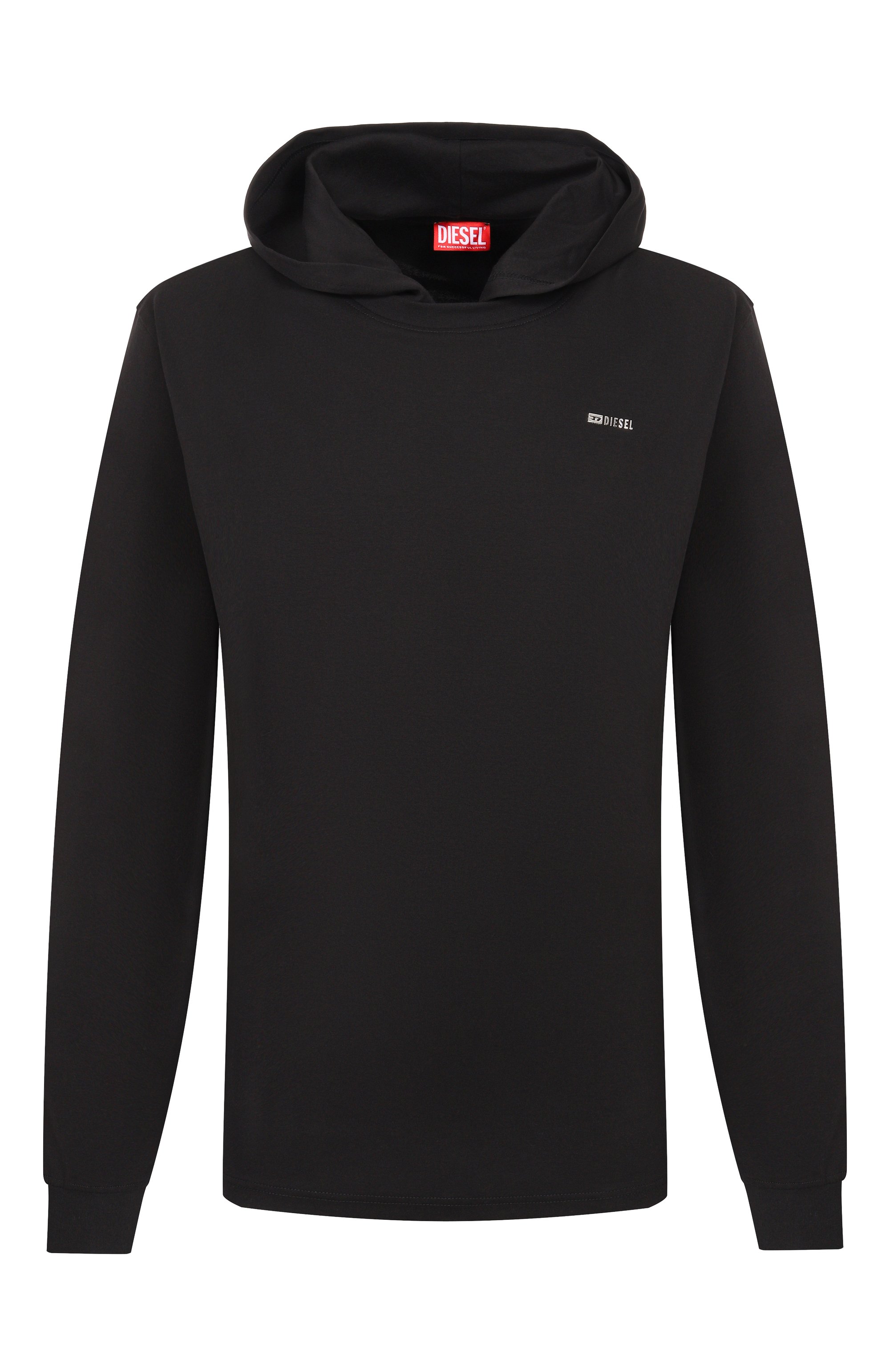 Хлопковое худи DIESEL, арт. A21117/0AIJU, фото 1