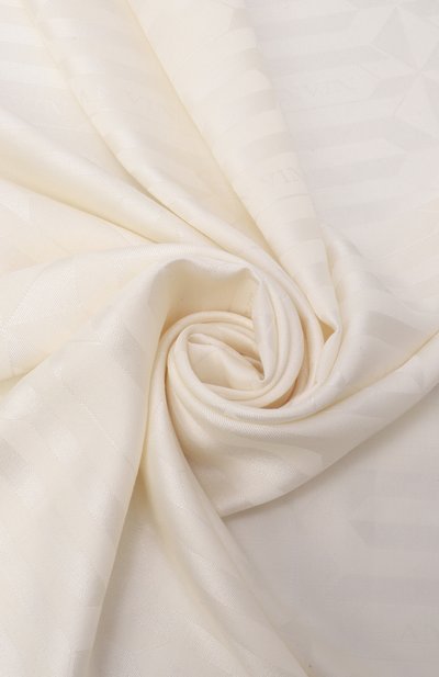 Палантин из шелка и шерсти LANVIN кремового цвета по цене 46500 руб., арт. 6L7020J5754, фото 3 Палантин из шелка и шерсти LANVIN, арт. 6L7020J5754, фото 3