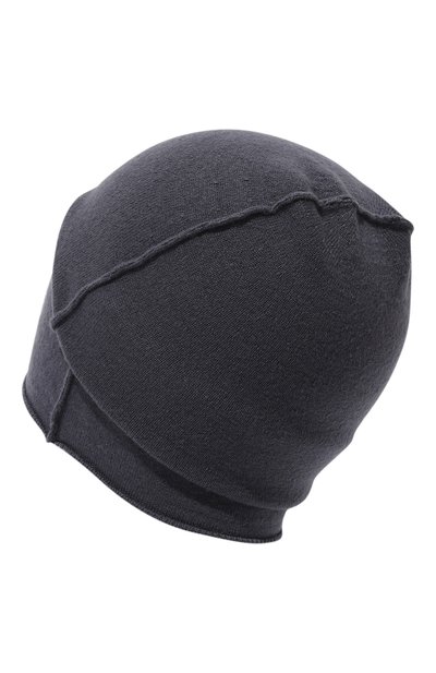 Шерстяная шапка TRANSIT темно-синего цвета по цене 9350 руб., арт. HATUTRS12475, фото 2 Шерстяная шапка TRANSIT, арт. HATUTRS12475, фото 2