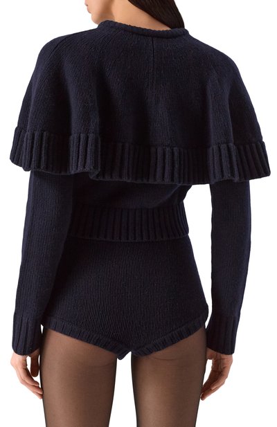 Кардиган из шерсти и кашемира CHLOÉ, арт. CHC24WMC06530, фото 4