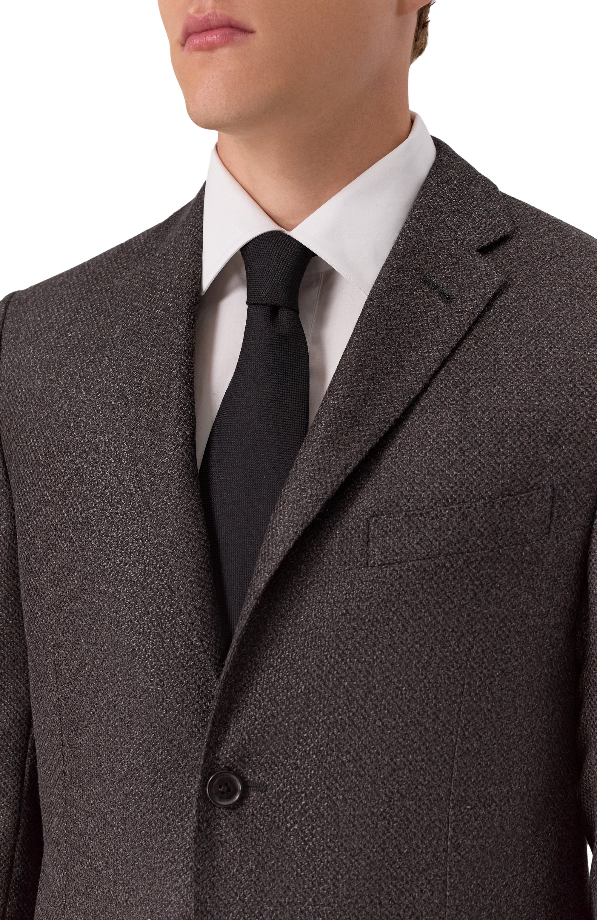 Галстук из шерсти и шелка STEFANO RICCI, арт. CCXL/58019, фото 2