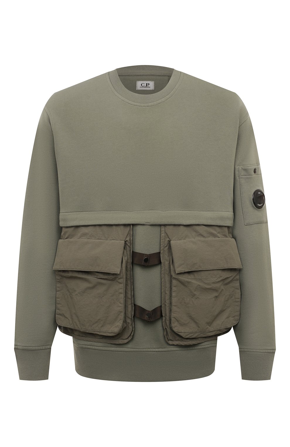 Хлопковый свитшот C.P. COMPANY, арт. 16CMSS048A005086M, фото 1